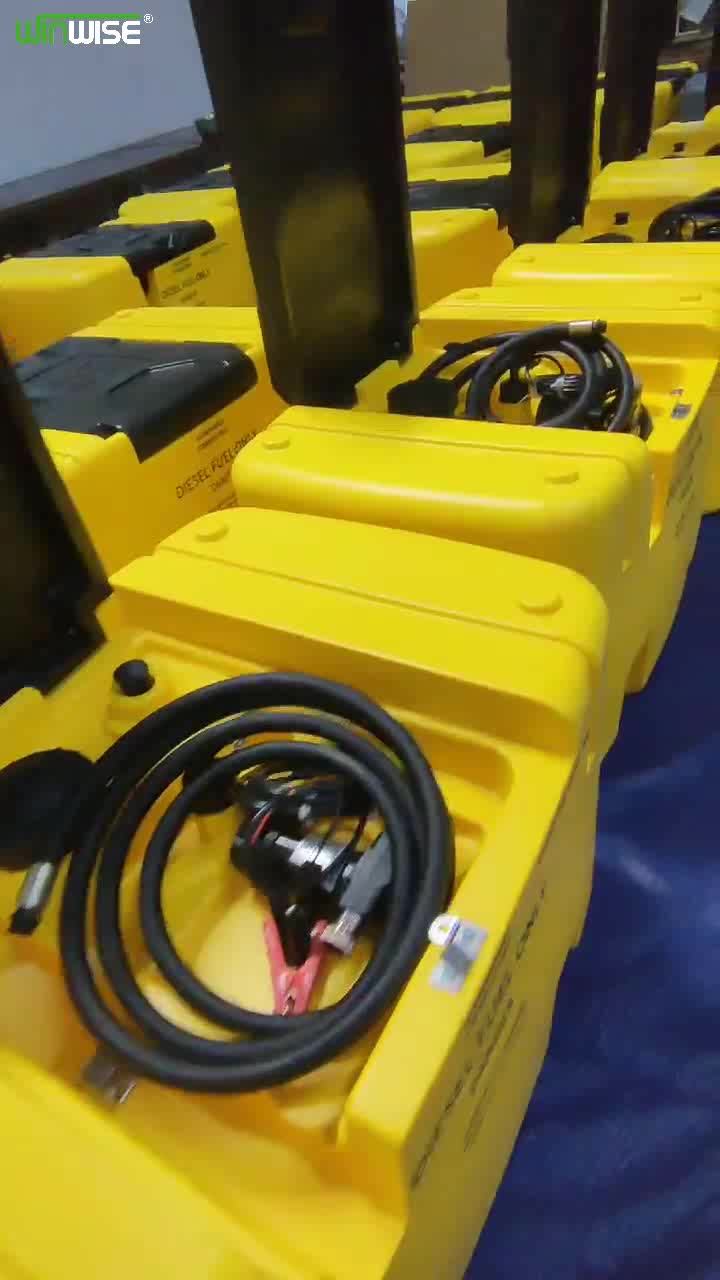 New 75l/20gallon Gas Caddy Poly Portable Gas Can Tank On Wheels Fuel