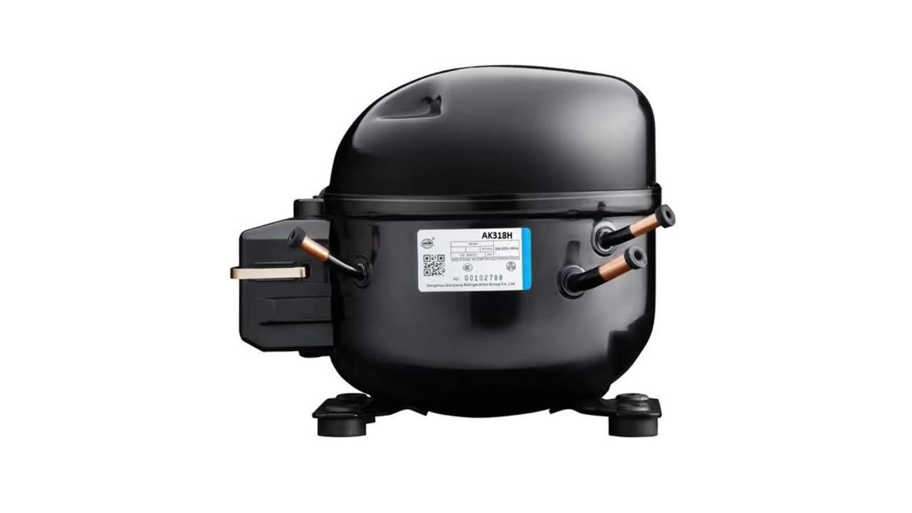 R134a 1/3hp Chest Freezer Compressor Ak318h Refrigeration Compressor