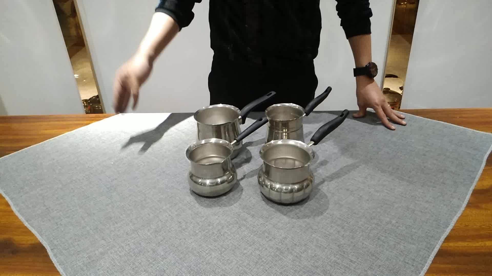 2018 Different Sizes Stainless Steel Milk Boiling Pot Soup And Water