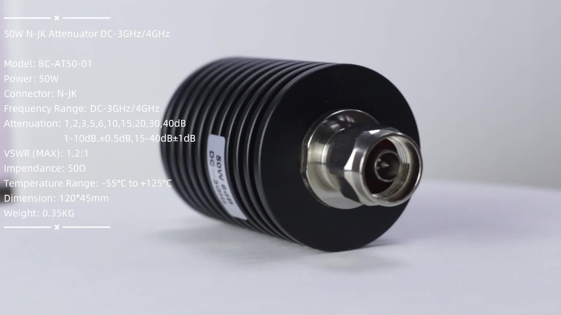 Amazon.co.jp: SSIMOO 3 グラム 50 オーム可変 rf 減衰器 5 ワット SMA ステップ減衰器 0-90dB 調整可能な コネクタ kindly : 産業・研究開発用品 3G 50オーム可変RF減衰器、5W SMAステップ減衰器0-90dB調整可能コネクタ、1個