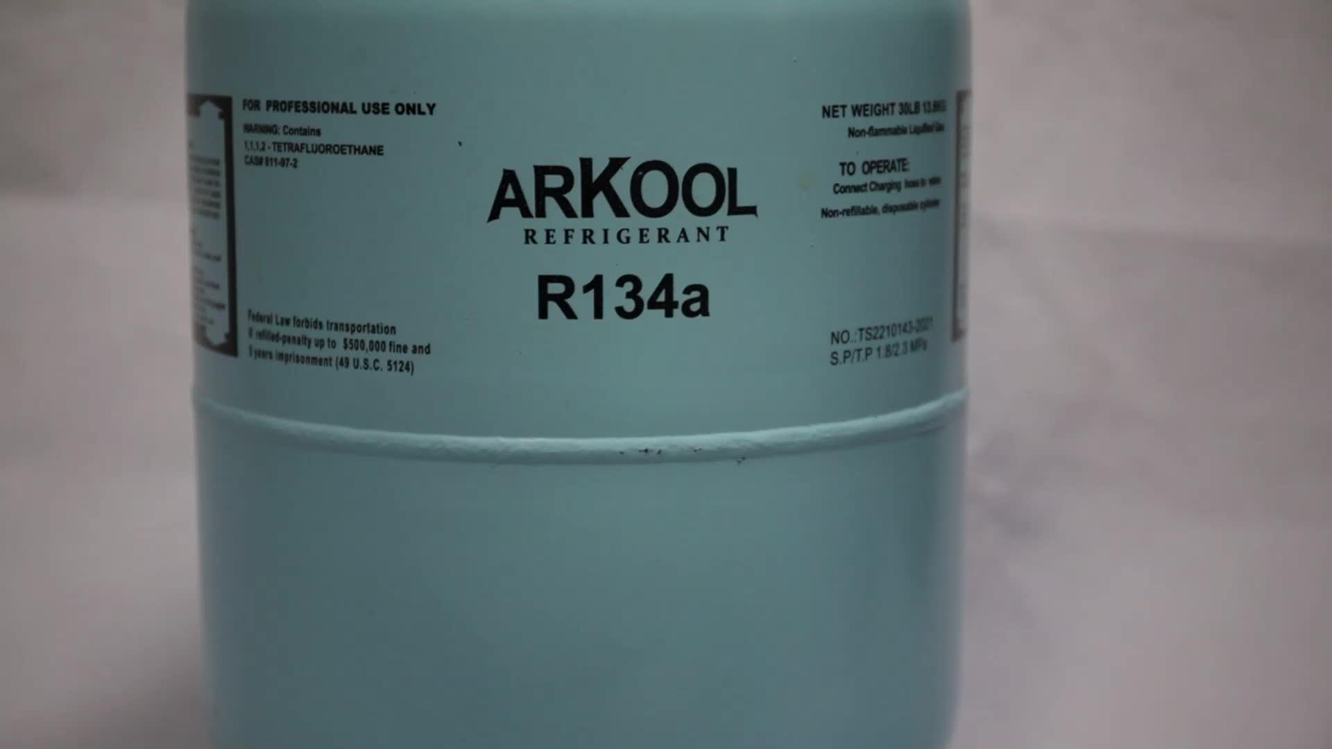 Cylinder Refrigerant Gas Price R 134 A 13.6kg Pure Gas Buy R134a Price,R134 Price,134a Price