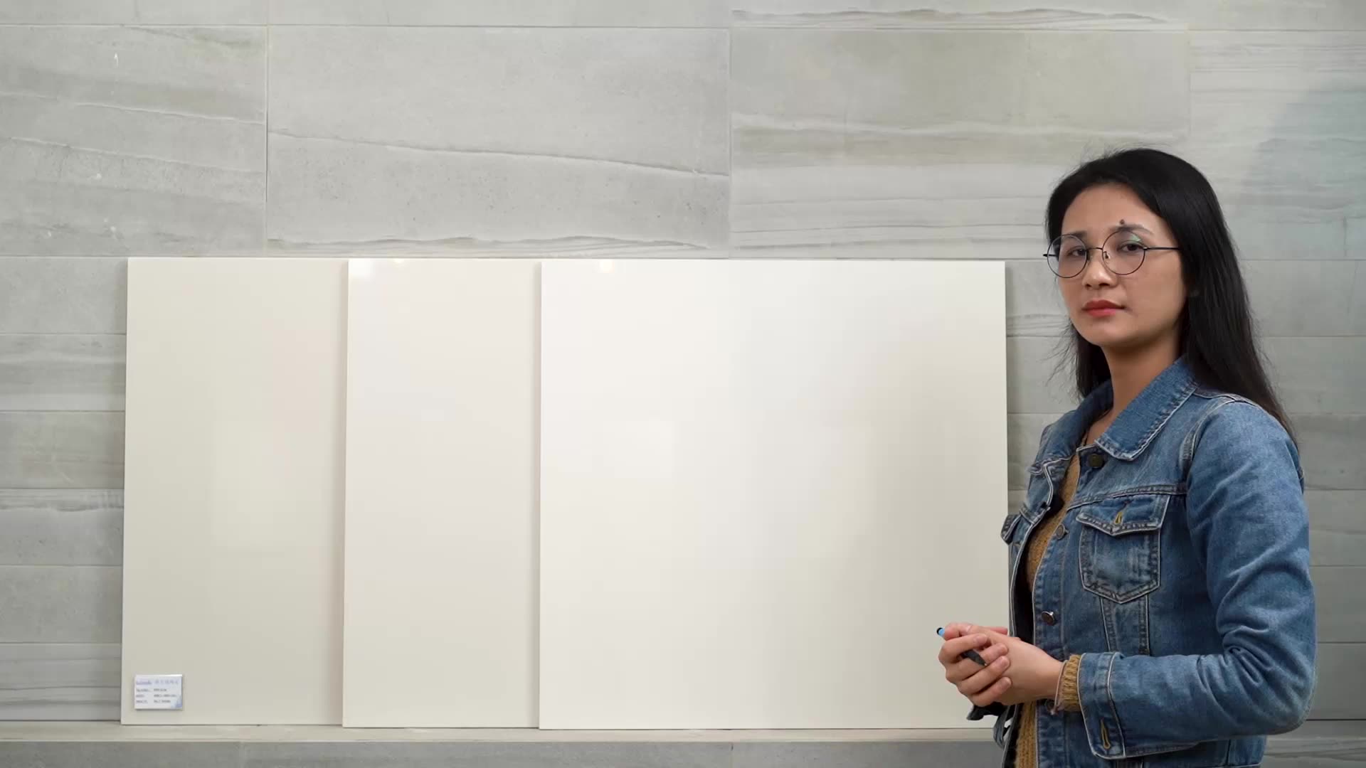 Porcelanato De Cobertura De Suelo De Piedra De Color Puro De Alta