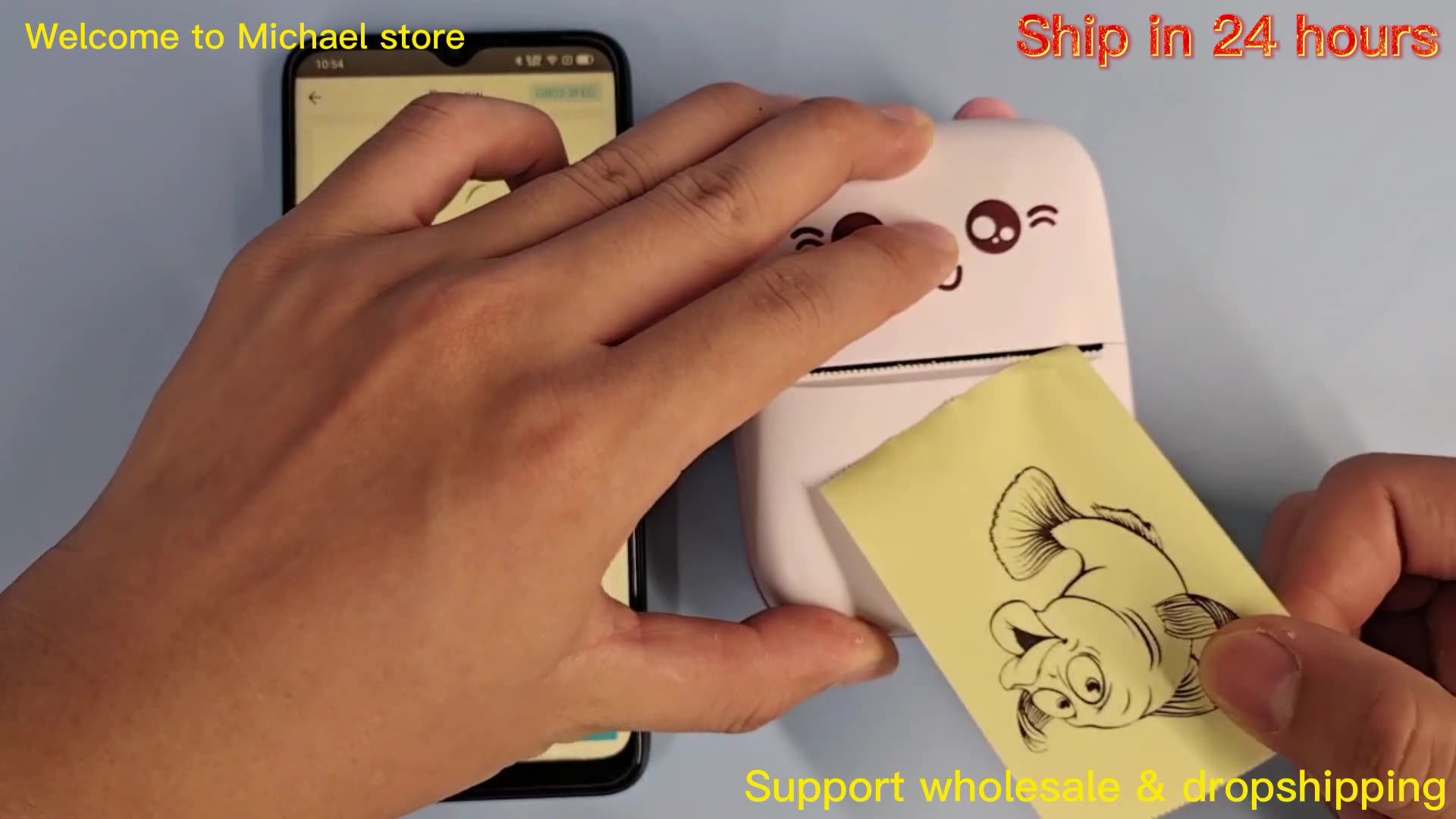 Amazon.com: Moniel Mini Impresora Térmica Portátil Inalámbrico BT 200dpi  Foto Etiqueta Memo Pregunta Incorrecta Impresión con Cable USB : Productos  de Oficina