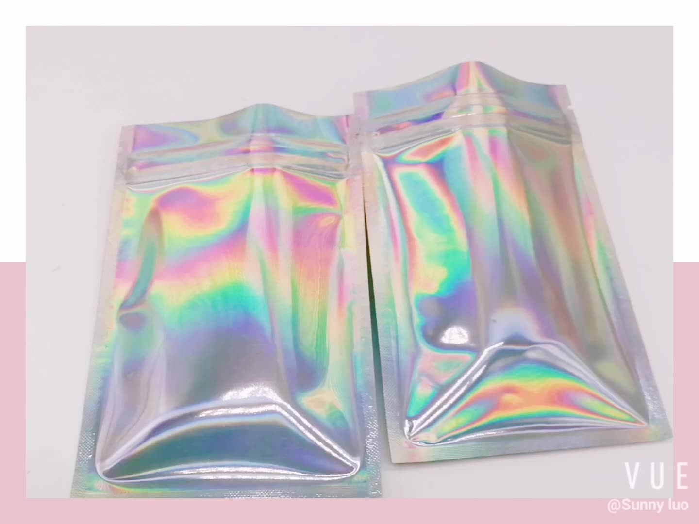 holographic seal bags