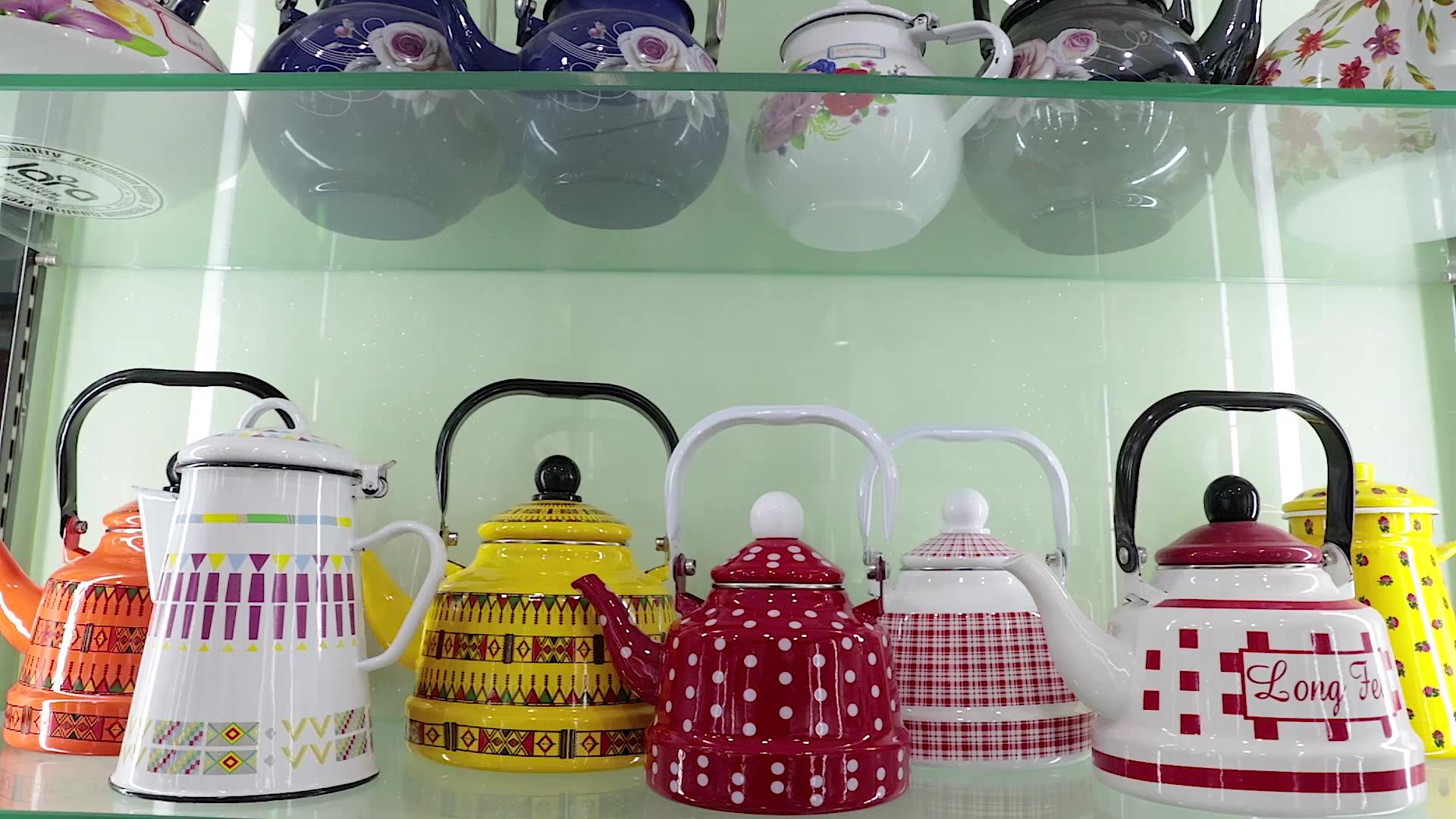 Best Selling New Design Saudi Arabic Enamel Kettle Turkish Vintage