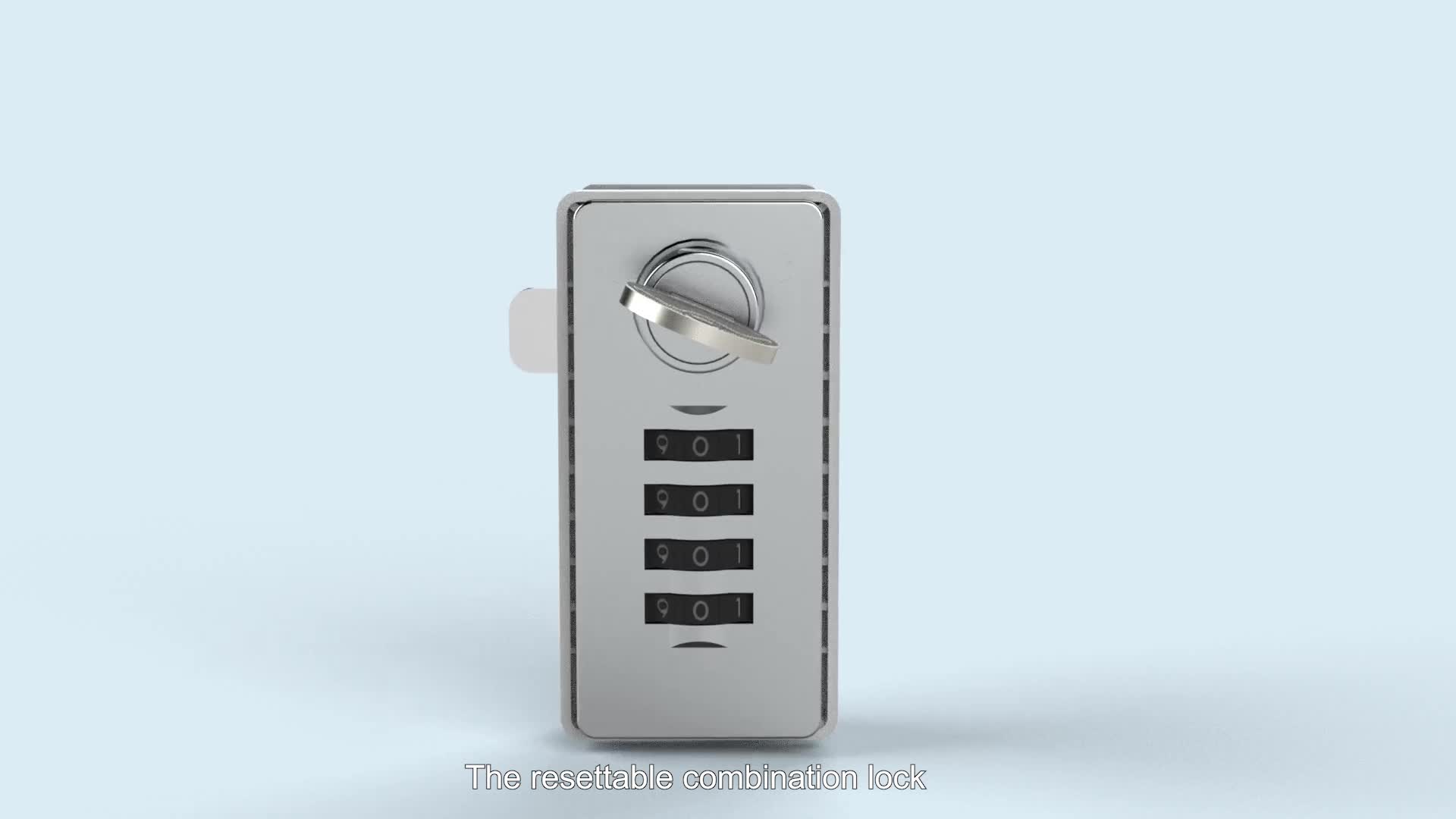 Mk716 Resettable 4 Digits Combination Lock For Locker Made By China