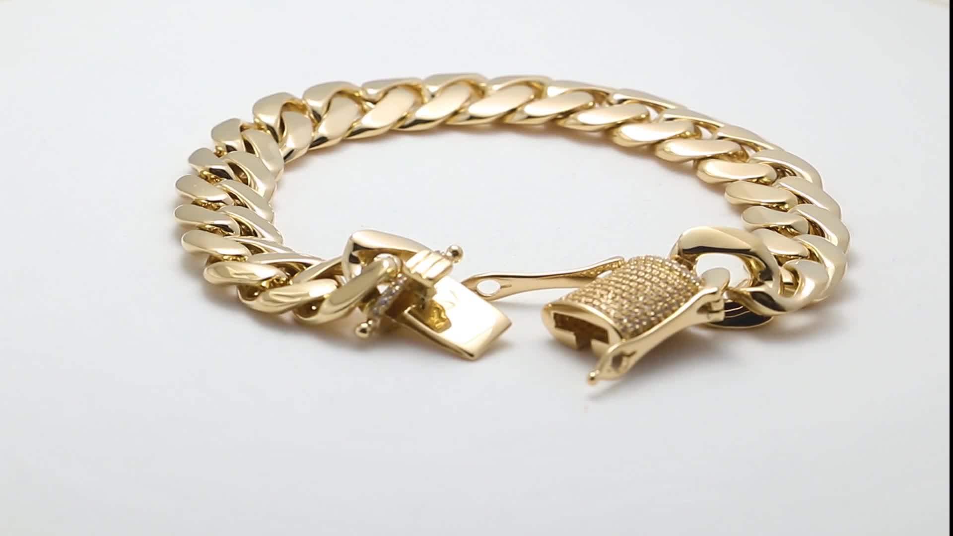 Cuban Link Chains Bracelet,Bracelets 