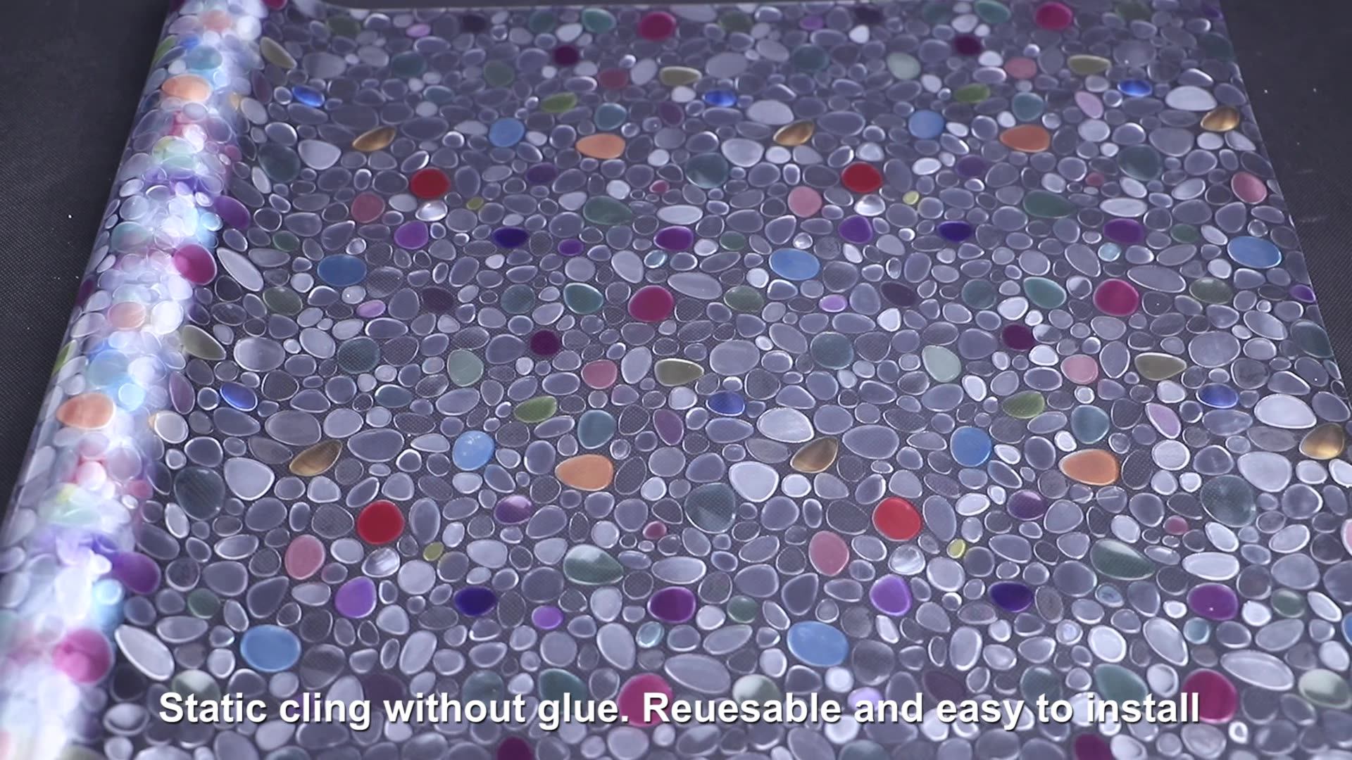 Transparent Pvc Europe Standard Custom Stained Glass Window Film Buy