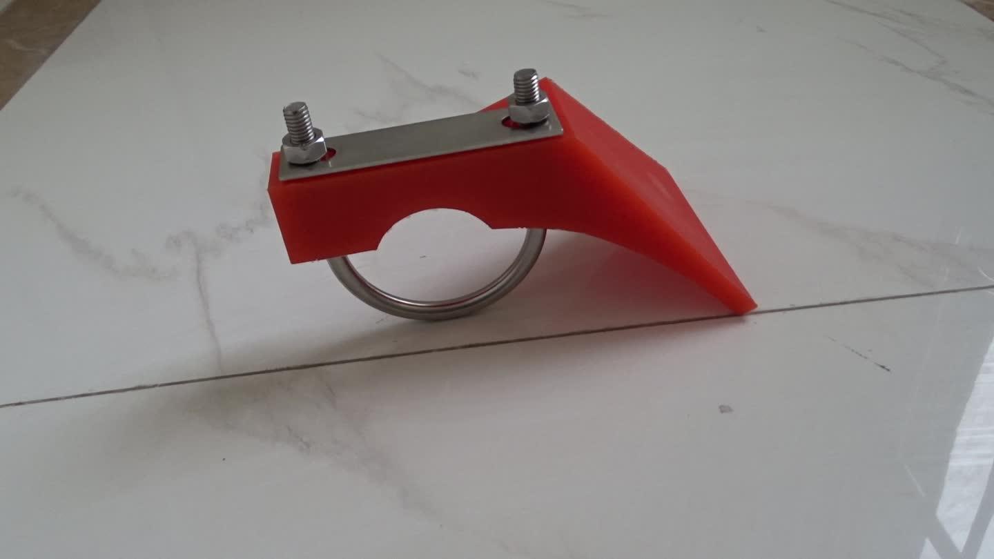 Polyurethane Pu Spray Deflector With Stainless Hardware Buy Pu Spray