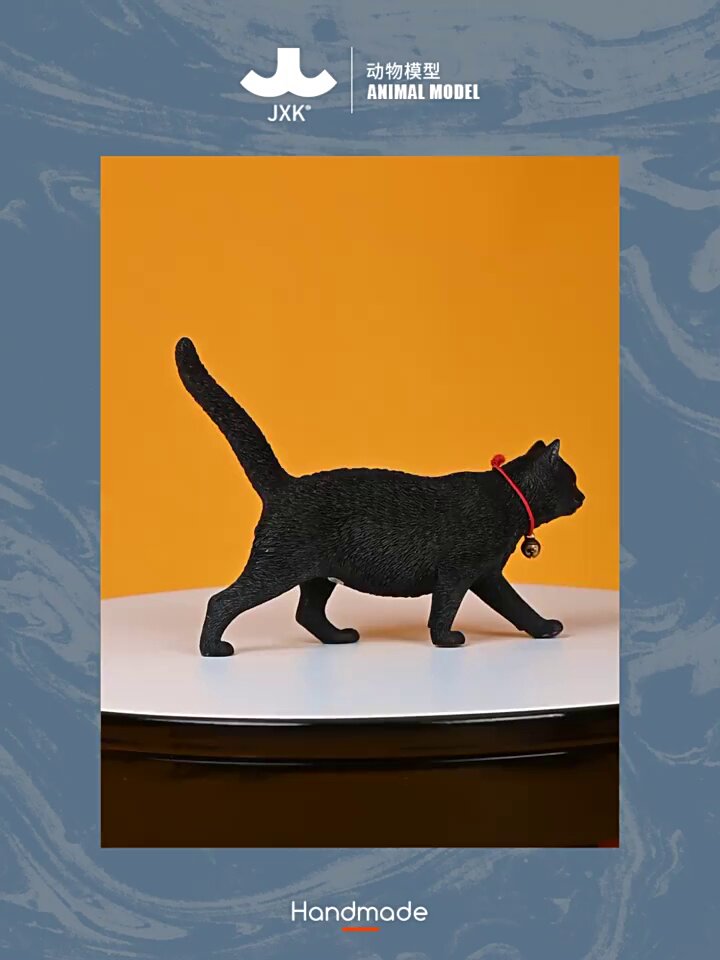 种草分享】null [CN造物] JXK田园猫橘猫狸花三花仿真猫咪周边模型手办