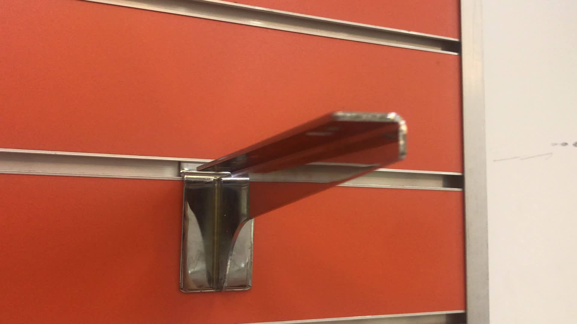 Slatwall Chroming Shelf Brackets For Mdf Board Buy Adjustable Mdf Board Metal Shelf Support