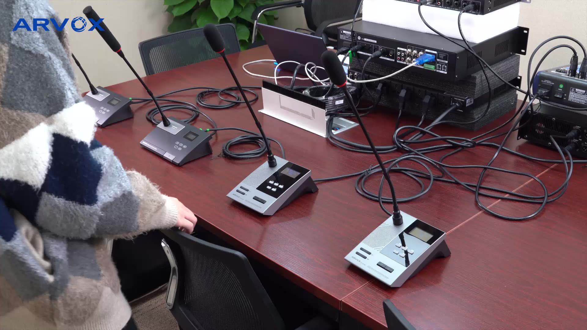 16 Video Conference Room Microphone Conferencing Equipment Video Confer