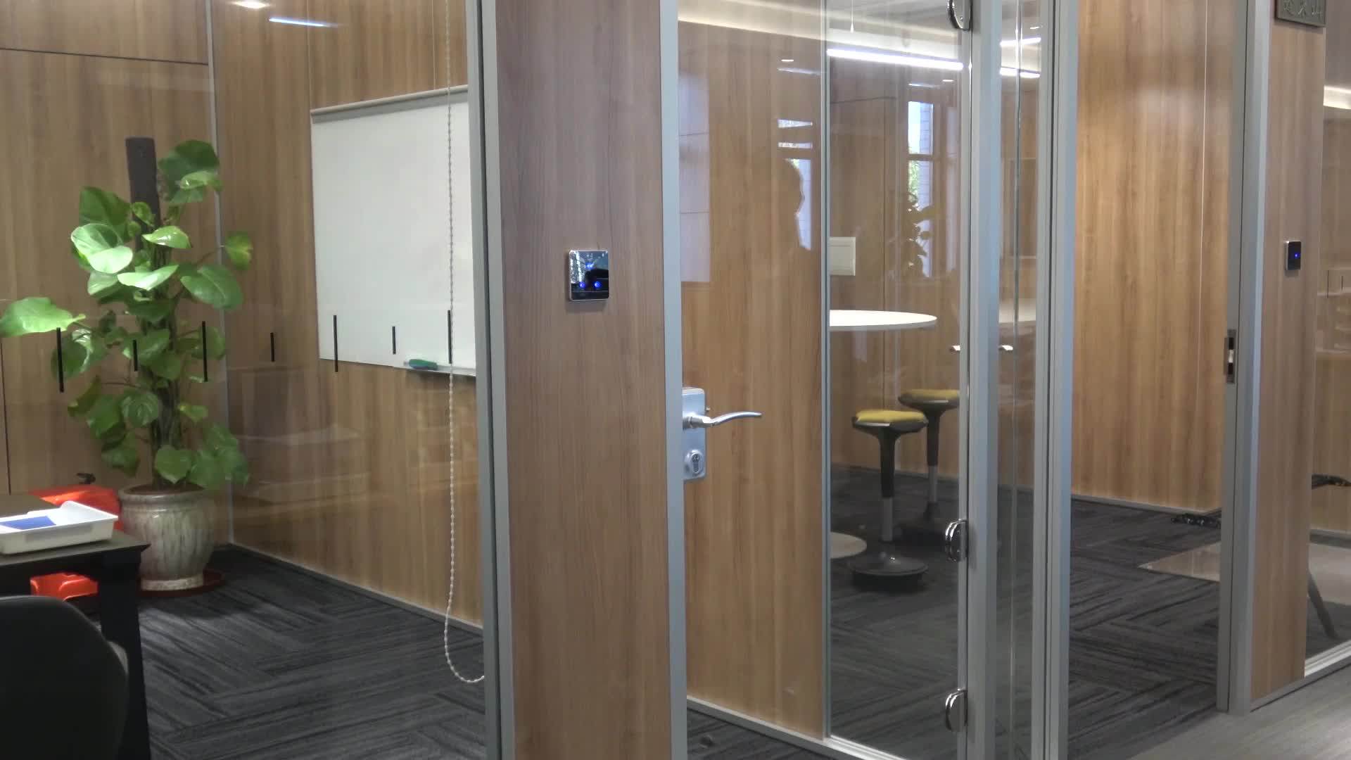 Modern High Quality Anodized Aluminum Frame 12mm Single Tempered Glass