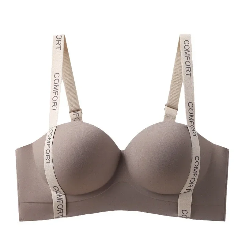 Underwear, push up bra, supporting spring wireless bra