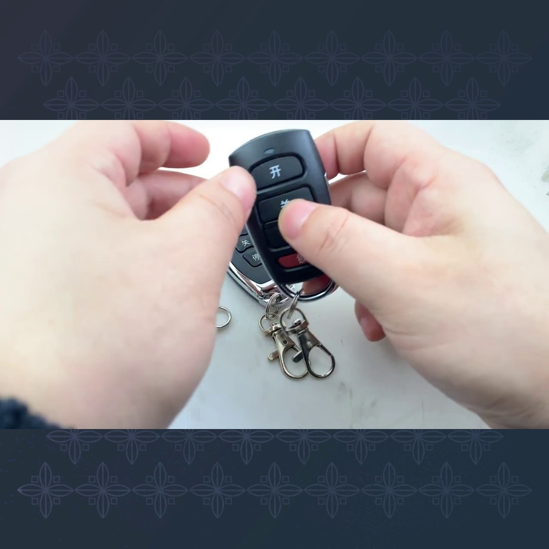 钥匙遥控进出怎样用？智能够门锁+智可以机联动、解锁新姿势。