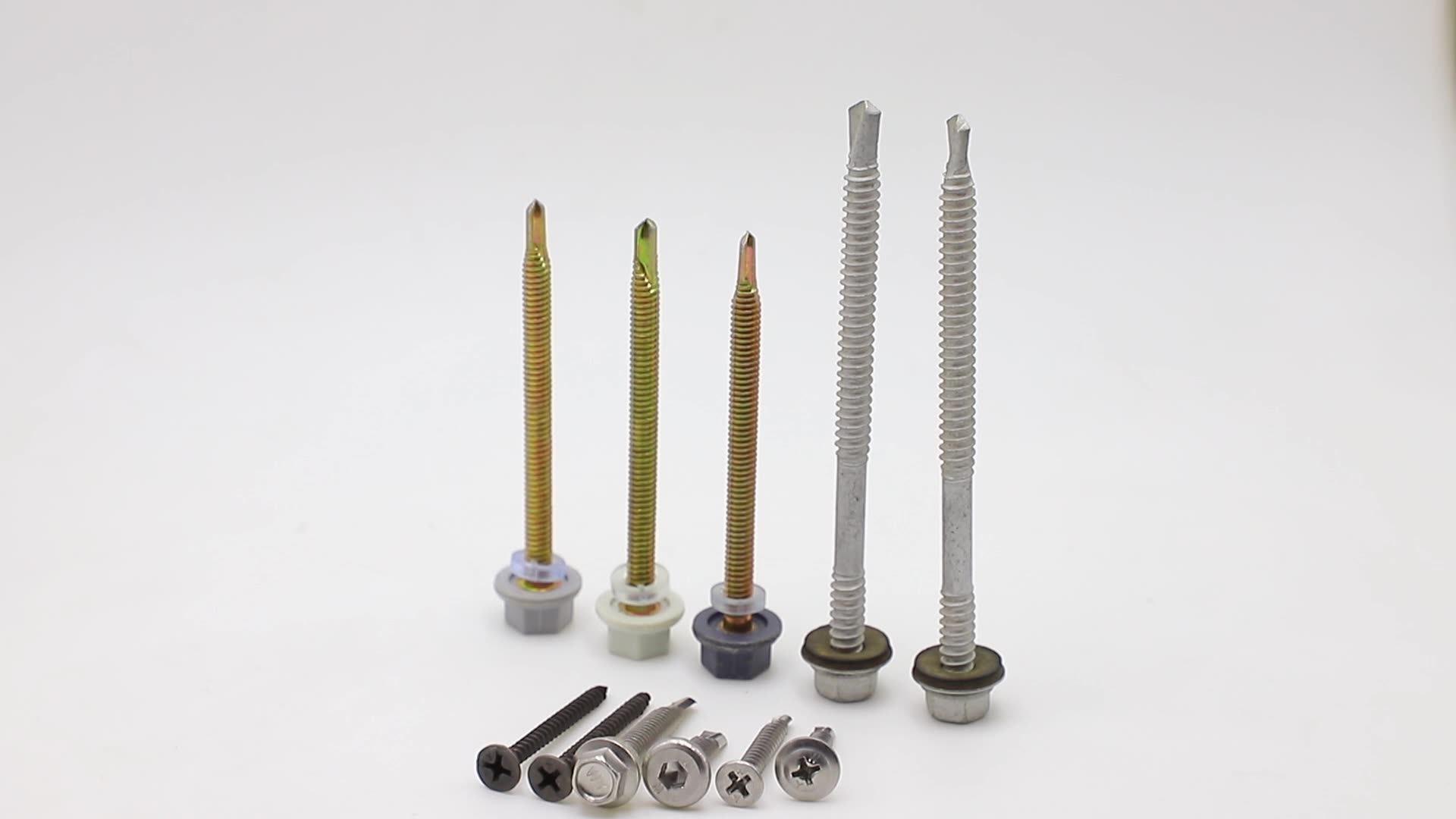 Hardened Screws Gypsum Board Crossed Selftapping Wood Drywall Screw