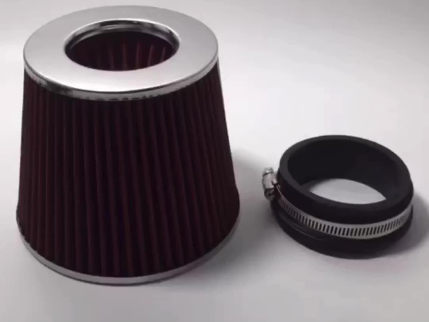 Universal High Performance Car Air Filter Carbon Fiber High Flow Racing