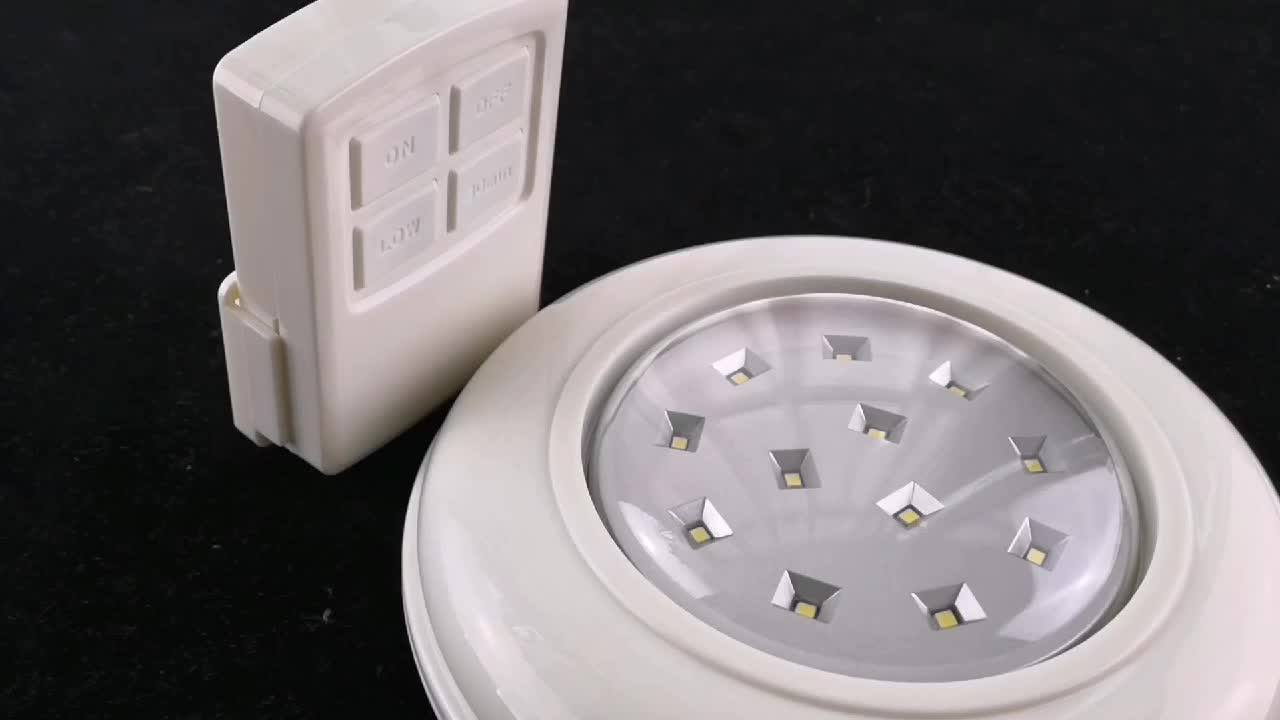 12 Led Super Bright Wireless Remote Control Closet Cordless Emergency