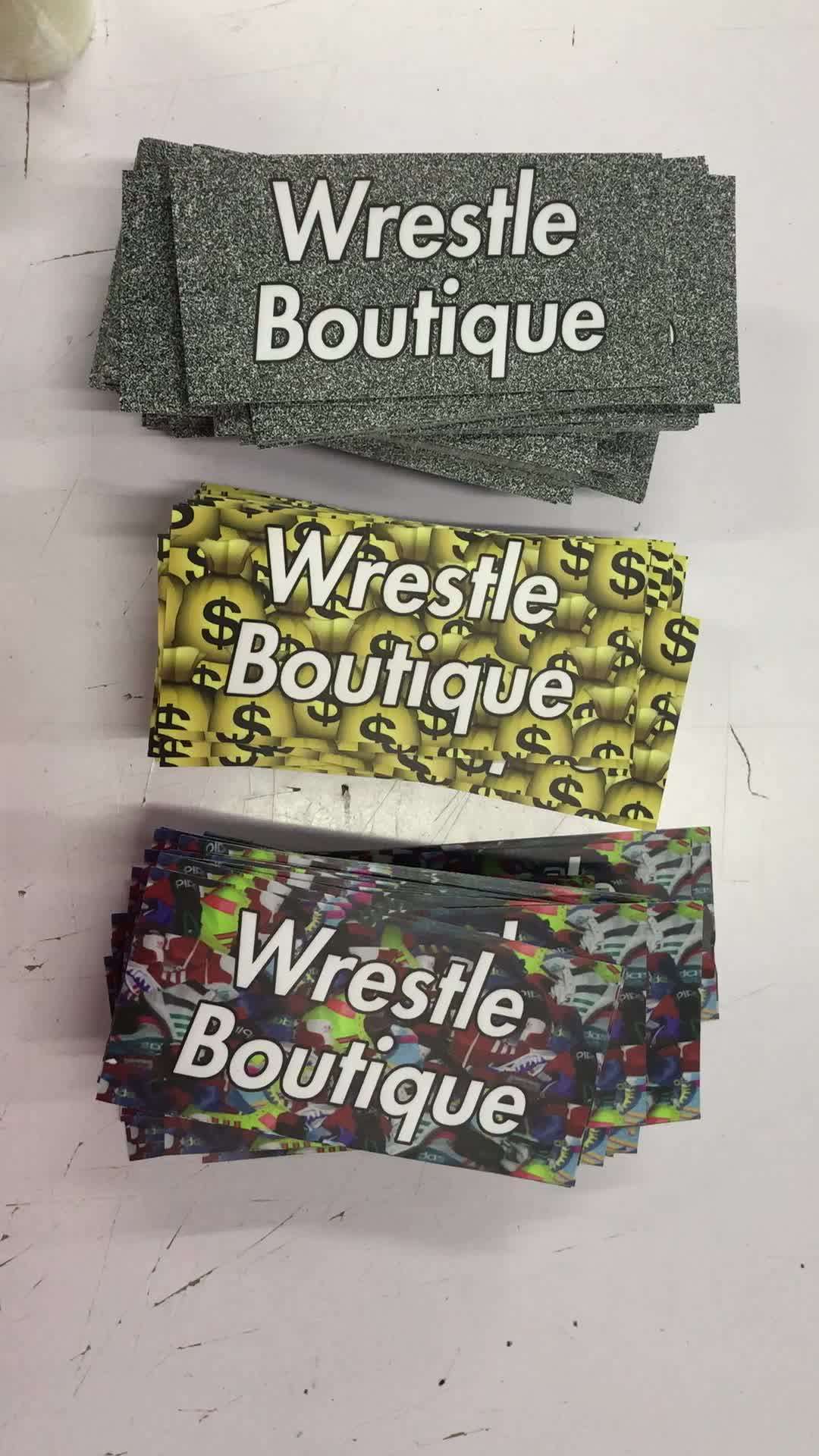 Removable Decorative Custom Window Glass Transfer Personalized Label