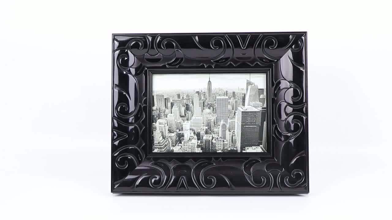 5x7" Wide Black Piano Picture Frames,Factory Manufacture Buy Black