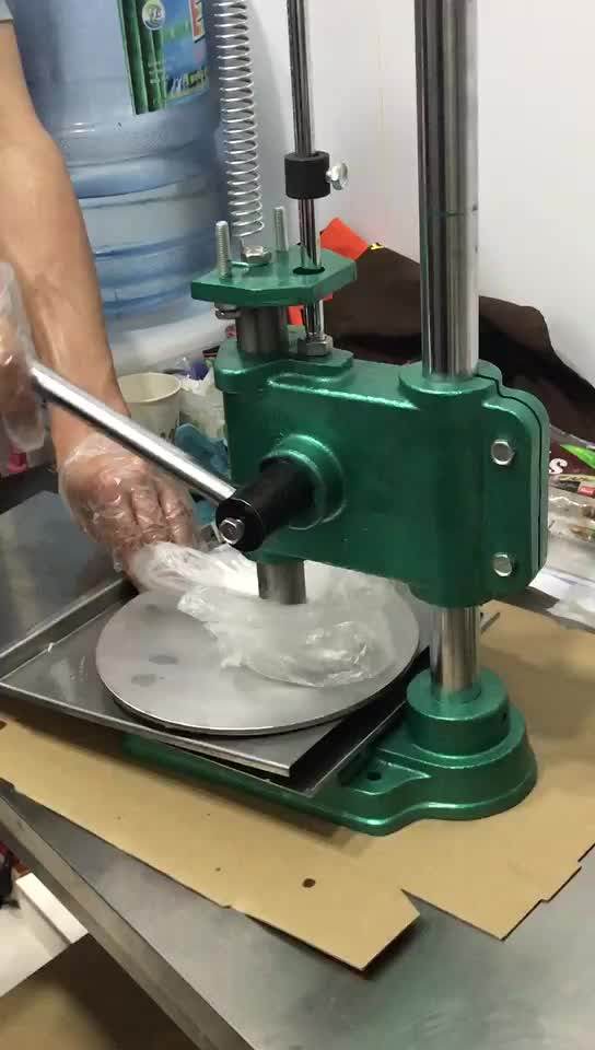 20- 36 Cm Customized Portable Manual Pita Flat Bread Pizza Dough Press