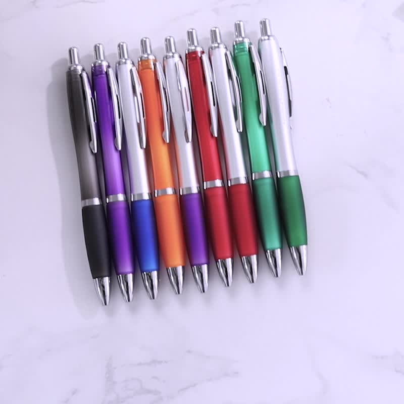 Custom Plastic The Ballpoint Pen With No Minimum Order Promotional Custom Plastic The Ballpoint Pen With No Minimum Order Promotional Black Logo