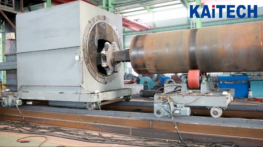 Kaitech Steel Pipe Outer Wall Shot Blasting/peening