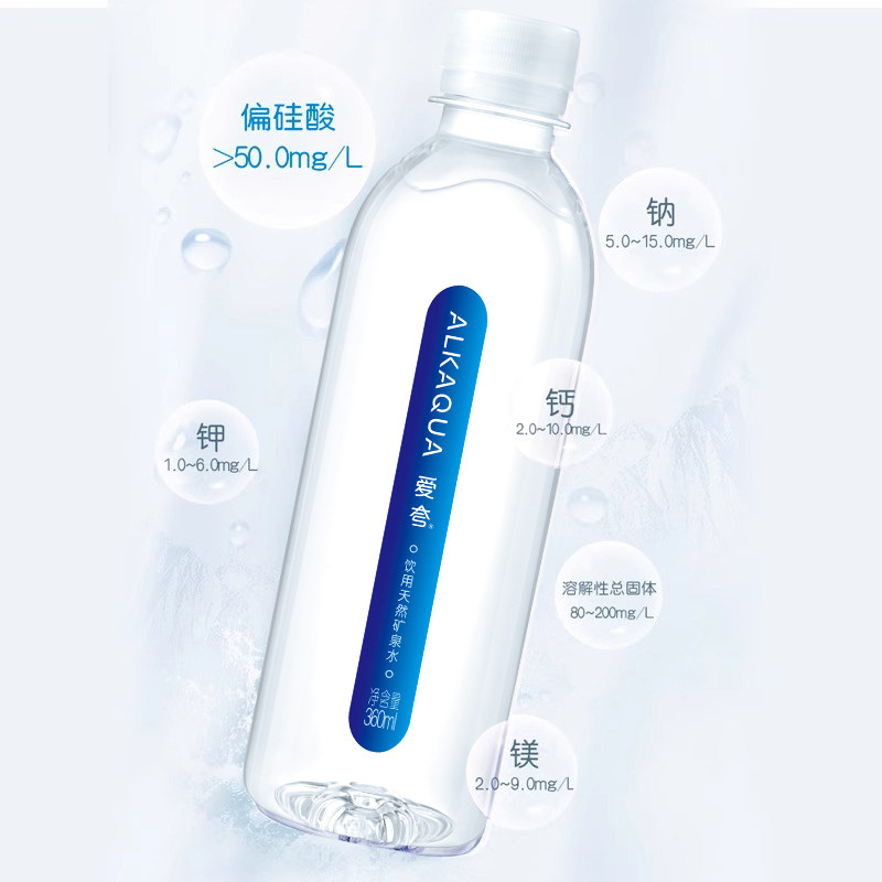 统一爱夸天然矿泉水360ml*24瓶:泡茶神器,好水好滋味,让你爱上每一口!-饮用天然矿泉水-淘宝好物网