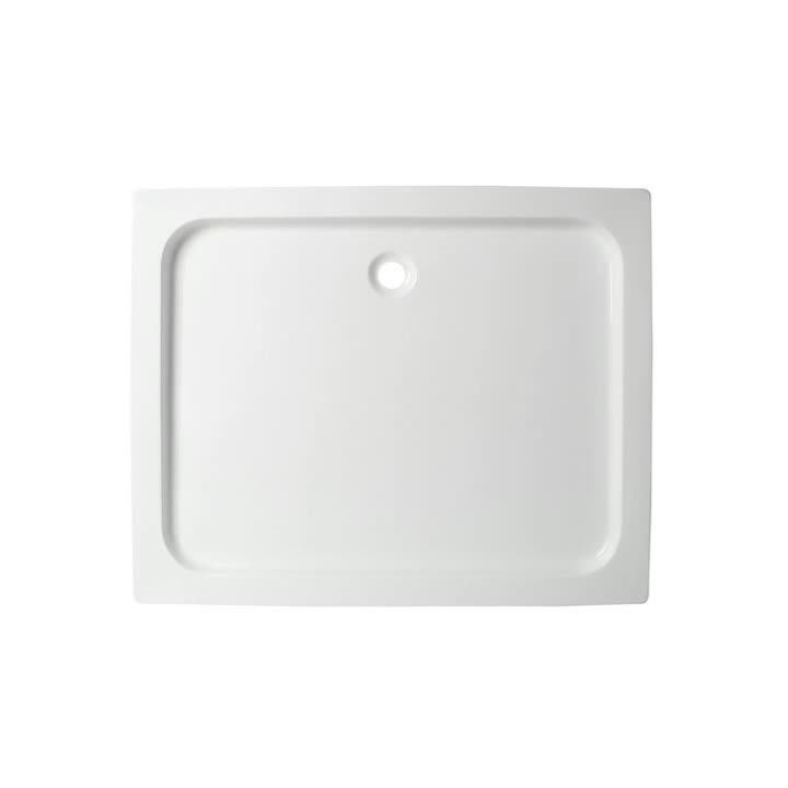 White Rectangle Bathroom Trays Abs And Acrylic Shower Trays With Anti