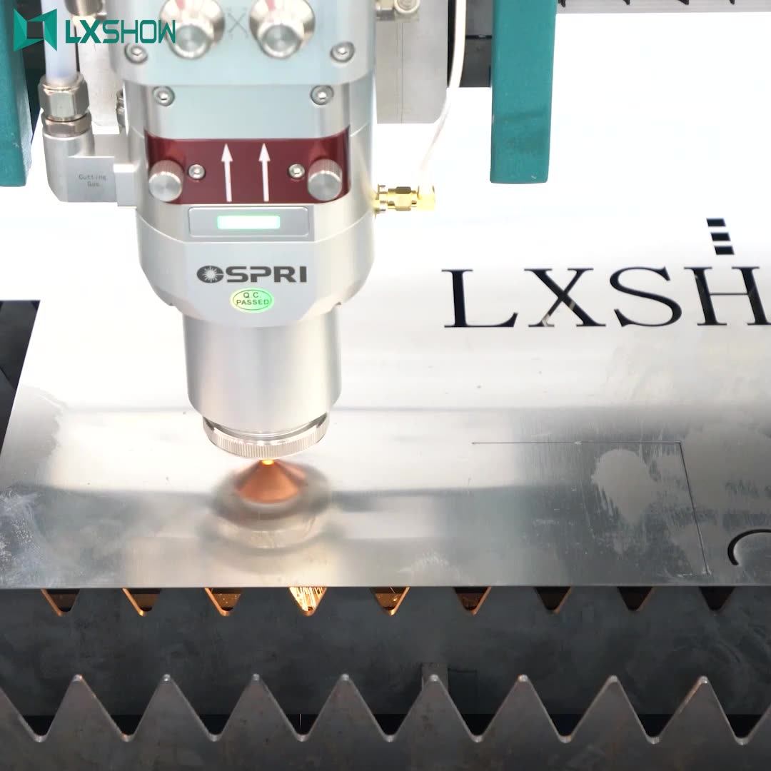 Lxshow 3015 Fiber Laser Metal Cutting Machine 2000w 4000w 6000w Raycus