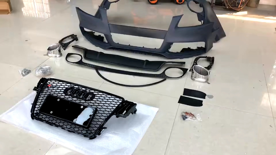 Rs5 Car Front And Rear Bumper Grille For Audi A5 S5 Pp Material Buy