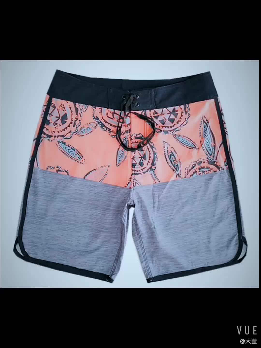 4 Way Stretch Printed Custom Wholesale Mens Boardshorts Surf Buy