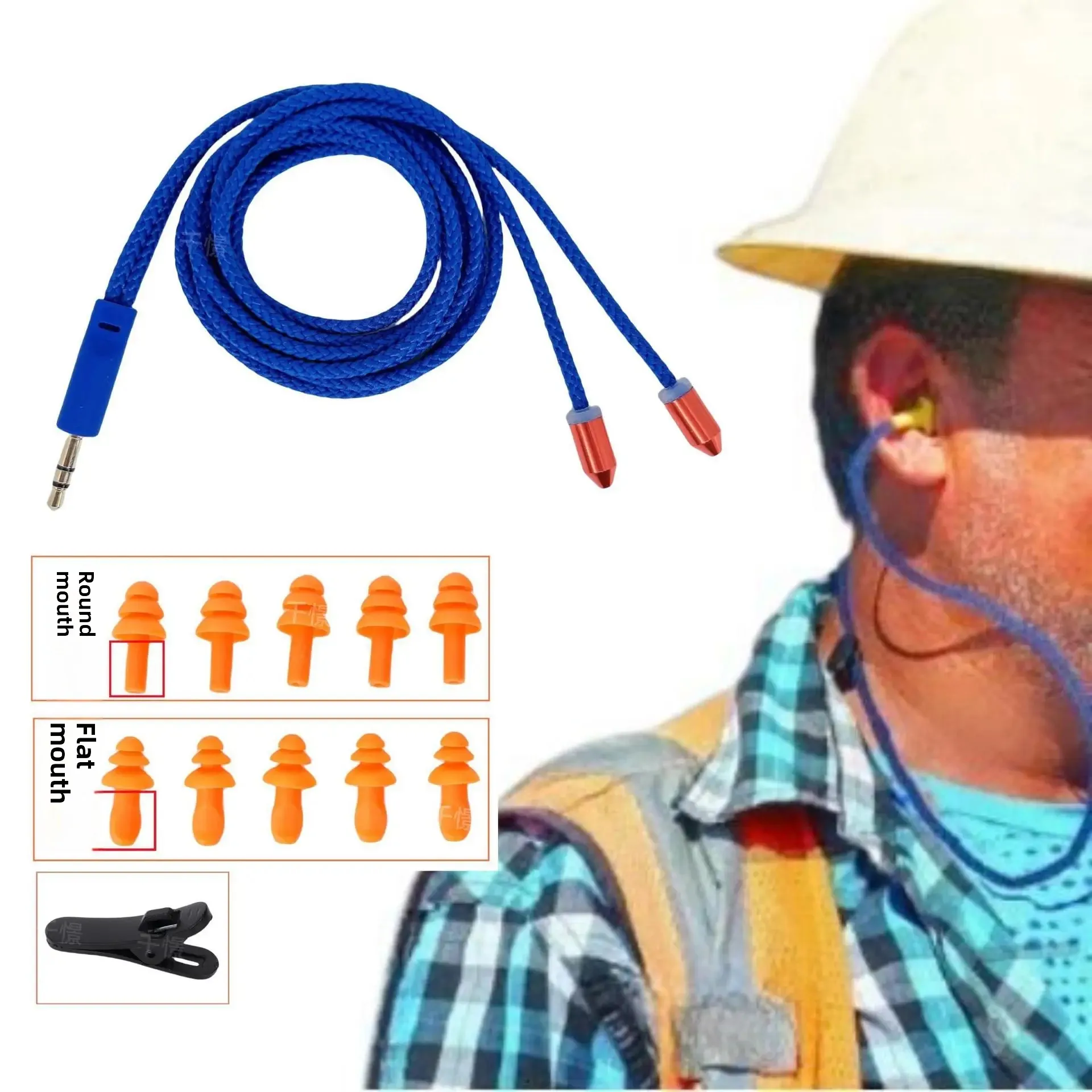 Затычки для ушей, наушники, невидимый мобильный телефон, Bluetooth