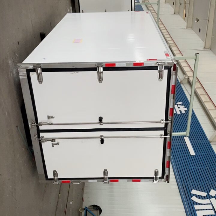 Aluminium /flat Steel Ckd /cbu Dry Box Truck Body/truck Body Cargo Van