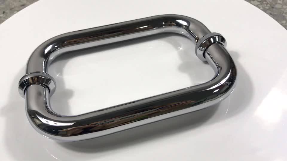 Tempered Glass Shower Door Handle Acrylic Glass Door Handle