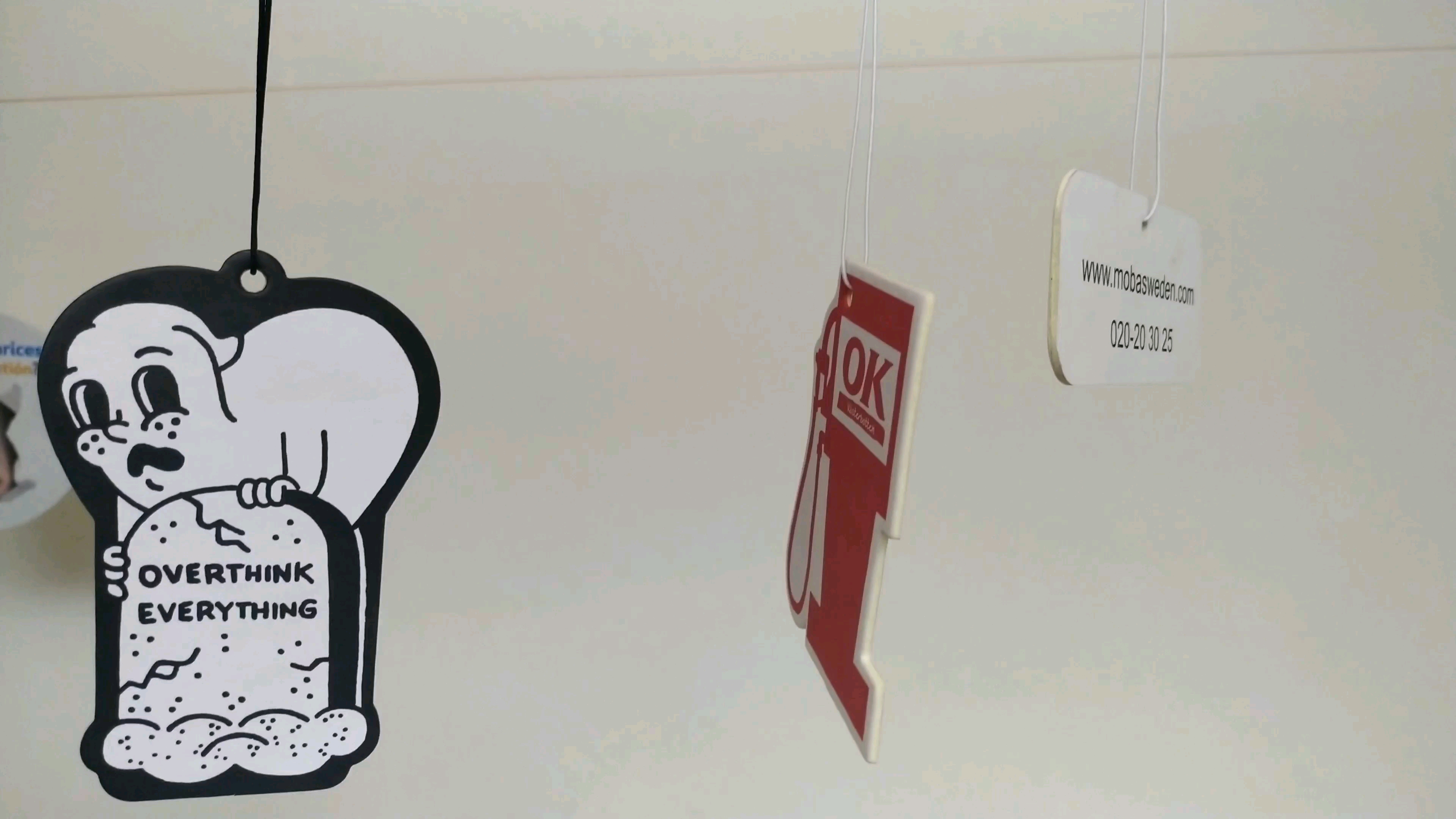 Paper Scent Cat Shape Air Freshener,Hanging Paper Car Air Freshener