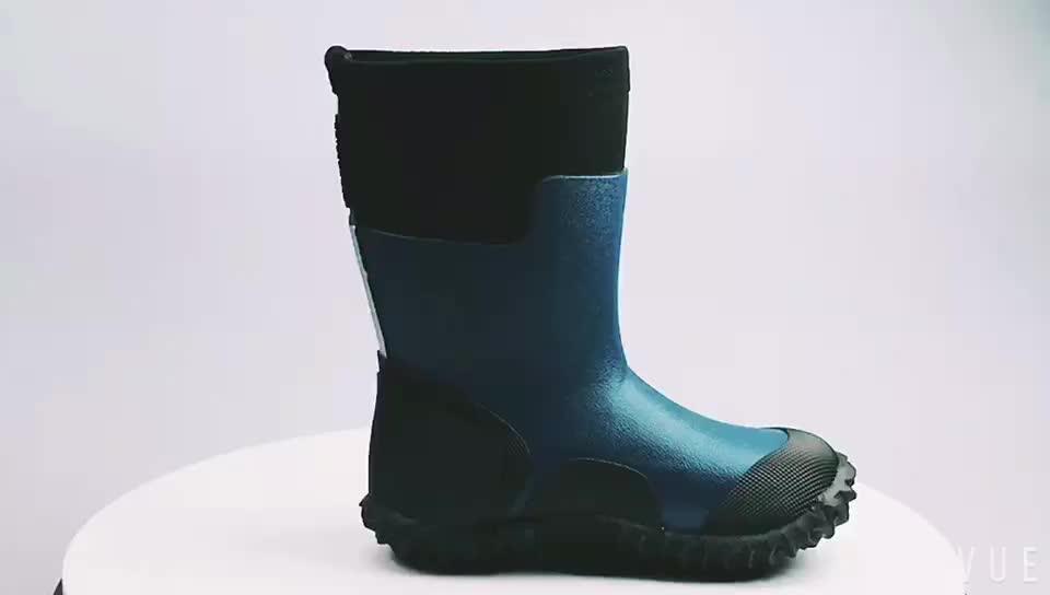 hilda rubber and neoprene rain boot