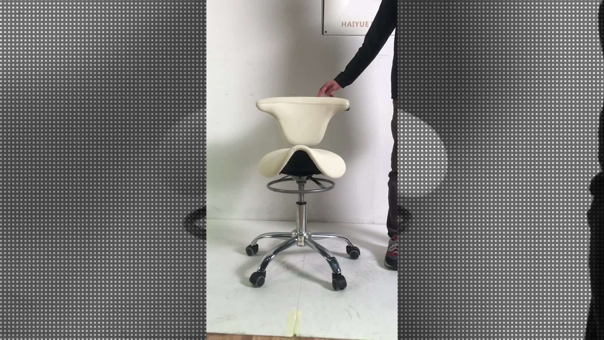 Top Sale Saddle Seat Shape Barber Stool Chair Haircut Salon Chair For
