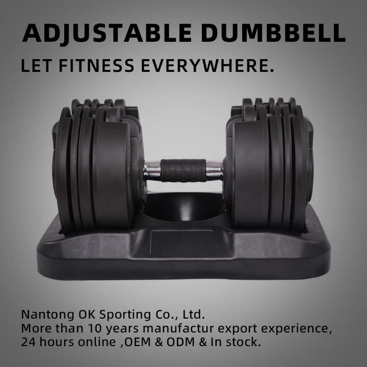 Commercial Gym Fitness 20kg Adjustable Dumbbell Set Buy Gym Dumbbell