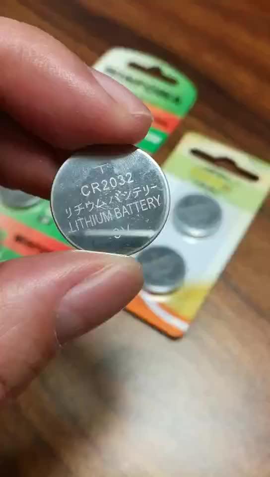 Watch Batteries 2032 Battery 3v Rechargeable Lithium Battery Cr2032
