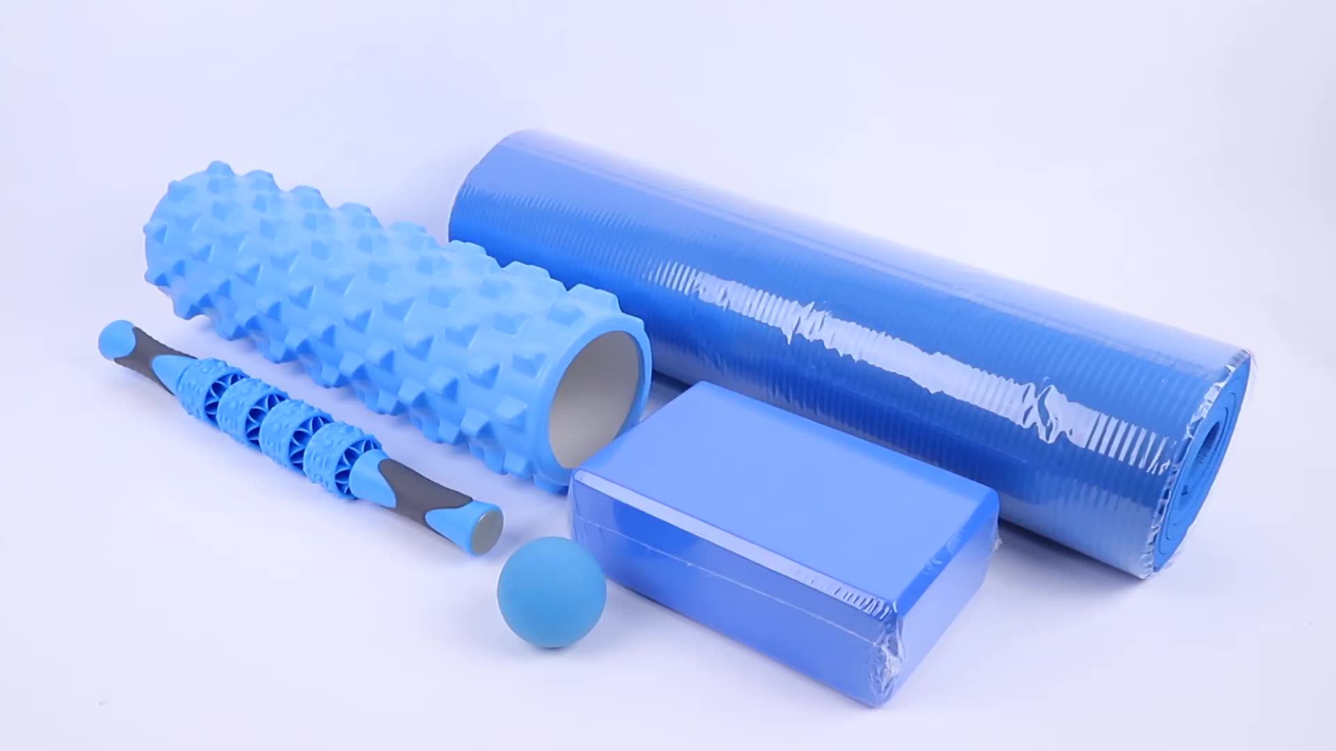 High Quality Muscle Release Massage Ball Stick Foam Roller Set Foam
