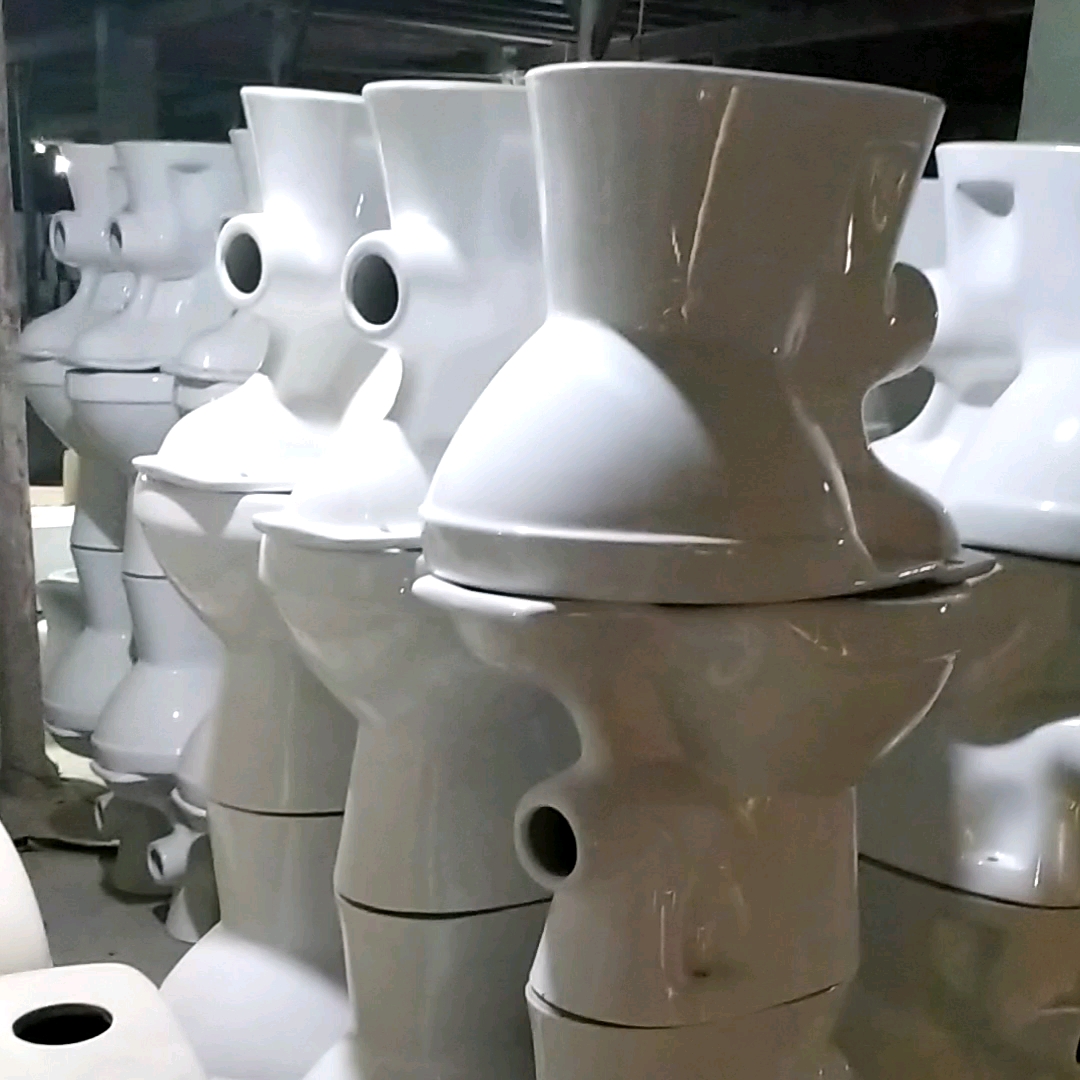 Africa Sanitary Ware Washdown Toilet Ptrap For Ghana Colored Toilets