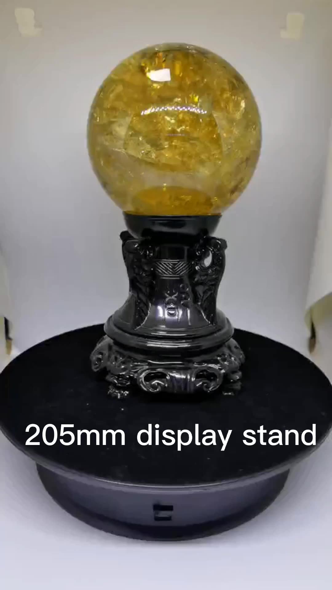 Factory Price 205 mm Velvet Jewelry Watch Mirror Motorized