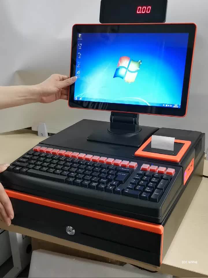 Wifi Sharp All In One Cash Register Pos Paper Slitting Machine Cash