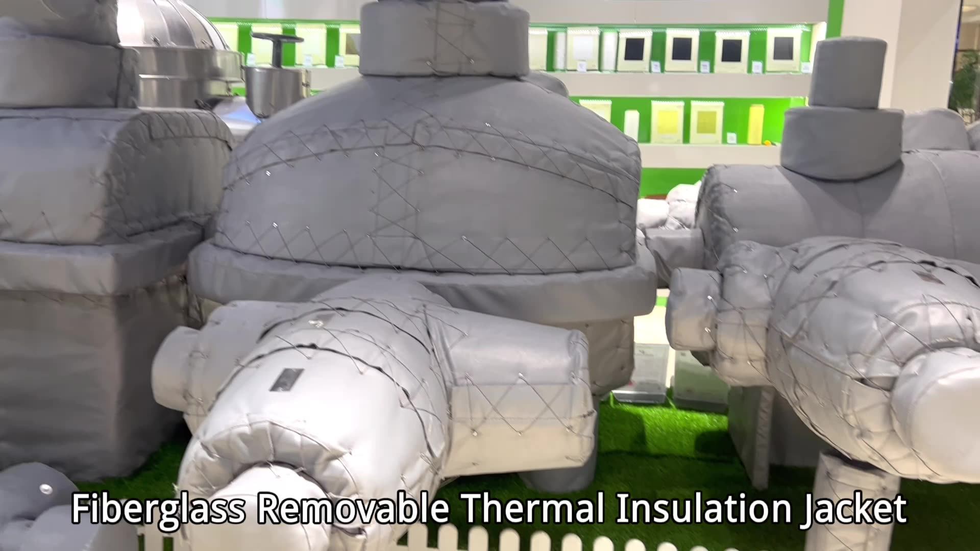 High Temperature Exhaust Manifold Insulation Jacket Removable And