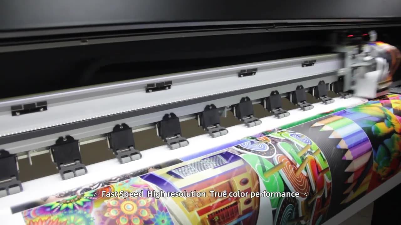 1.8m Vinyl Wrap Printer Sticker Printing Machine Vinyl Banner 24" Digital Printers For Vinyl