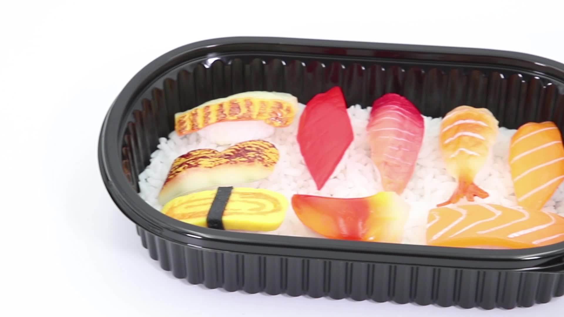 Bpa Free 750ml Takeaway Disposable Plastic Pp Lunch Box Food Container