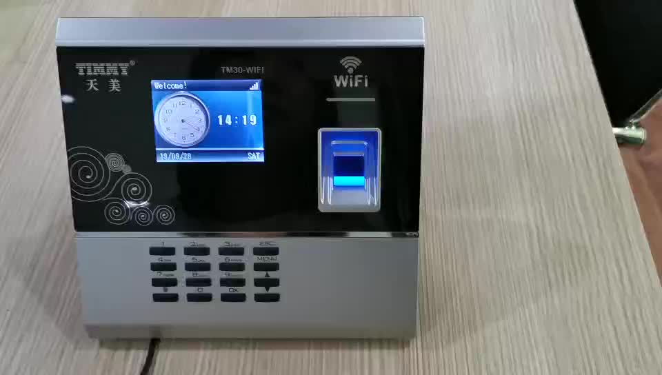 Timmy Tm30 Biometric Fingerprint Clock In System For Employee Time