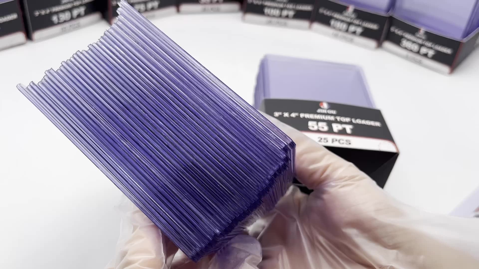 Standard Size Hard Pvc 3''x 4'' Toploader Sport Cards Top Loader Buy