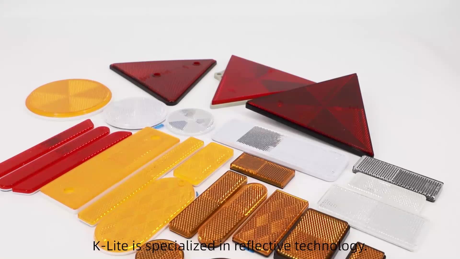 Klite Round Reflector With Aluminum Base Buy Reflex Reflector,Amber